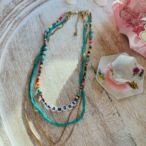 Lucky Brand Colorful Necklace